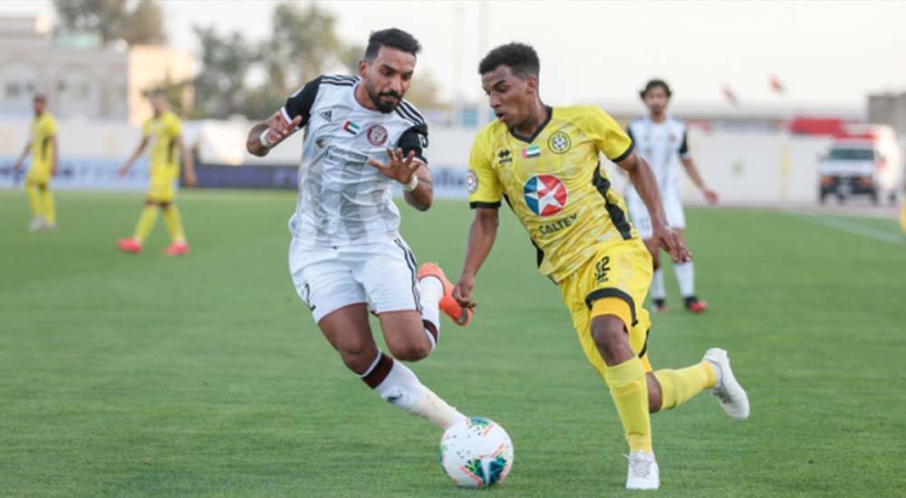 مباراة الجزيرة واتحاد كلباء
