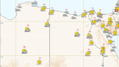 حالة الطقس اليوم