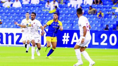 مباراة النصر السعودي الوحدة