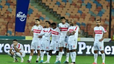 مباراة الزمالك ضد شباب بلوزداد