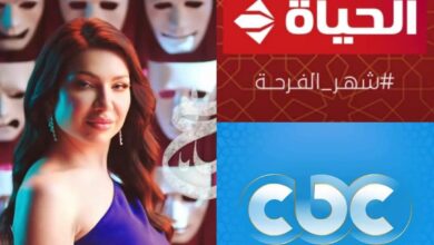 برنامج أنا والقناع منى عبدالوهاب على قناة cbc والحياة