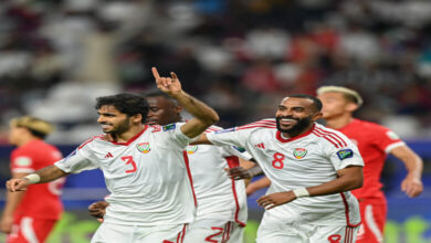 بث مباشر مشاهدة مباراة فلسطين والإمارات في كأس آسيا