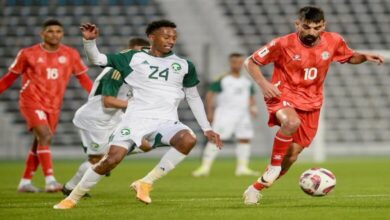 أهداف مباراة السعودية ضد لبنان الودية اليوم قبل كأس آسيا